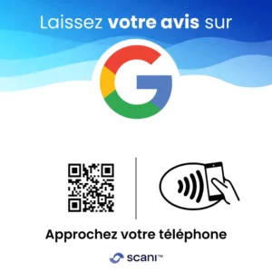 Plaque Avis Google